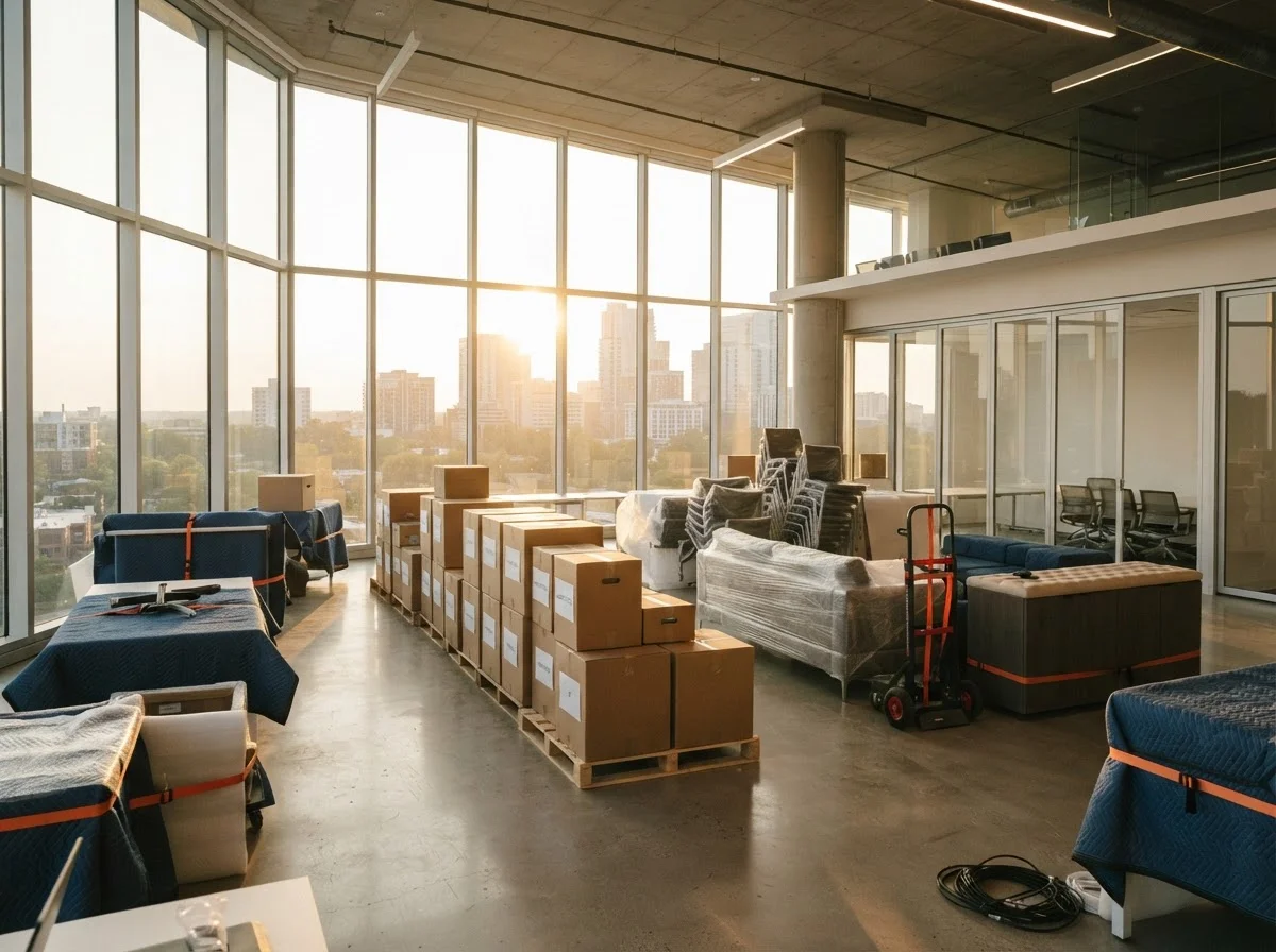 Professional office relocation