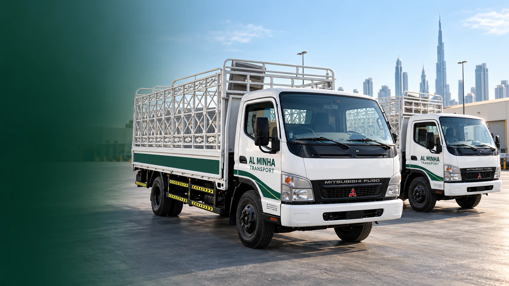 Movers carefully loading furniture for a Dubai house move